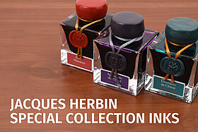 Jacques Herbin 1670 Anniversary and 1798 Special Collection Inks